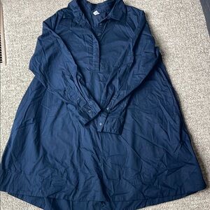 Old Navy Navy Blue Midi Dress